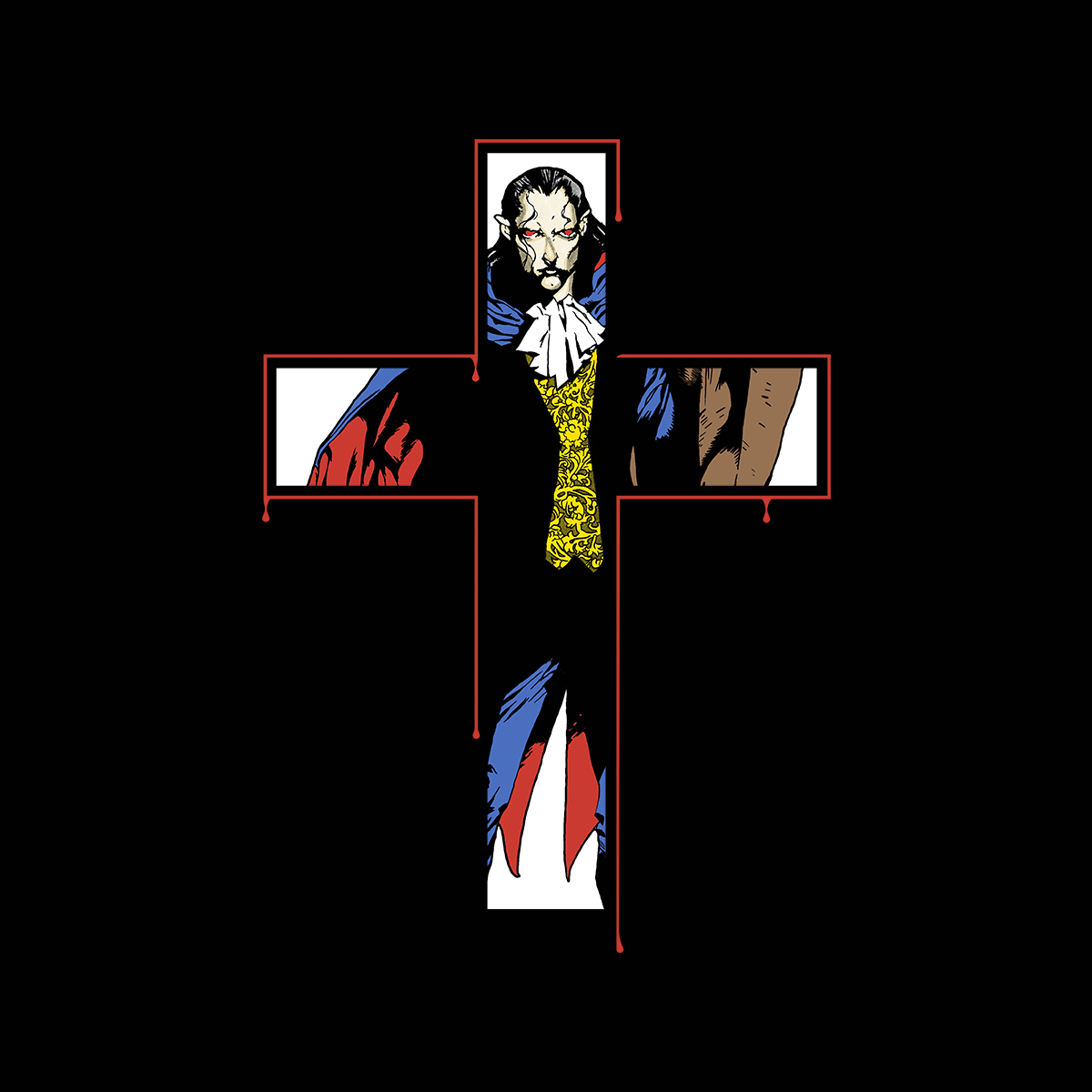 Vampire's Kiss Pullover Sweatshirt